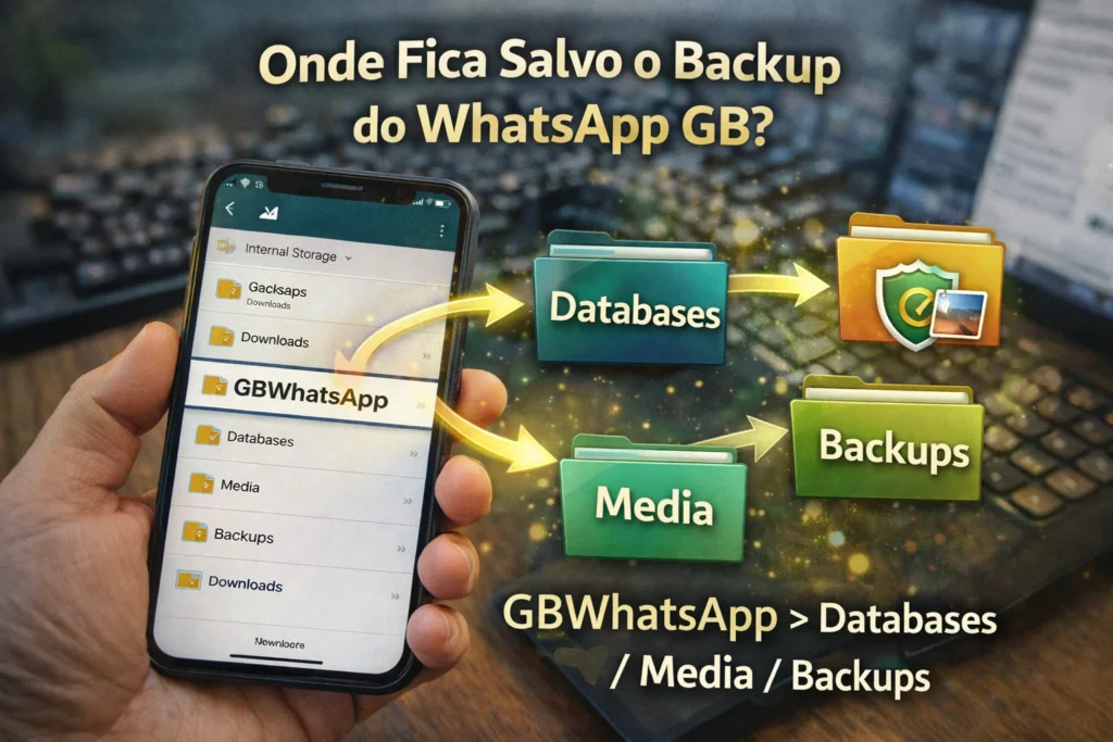 Backup Manual no WhatsApp GB