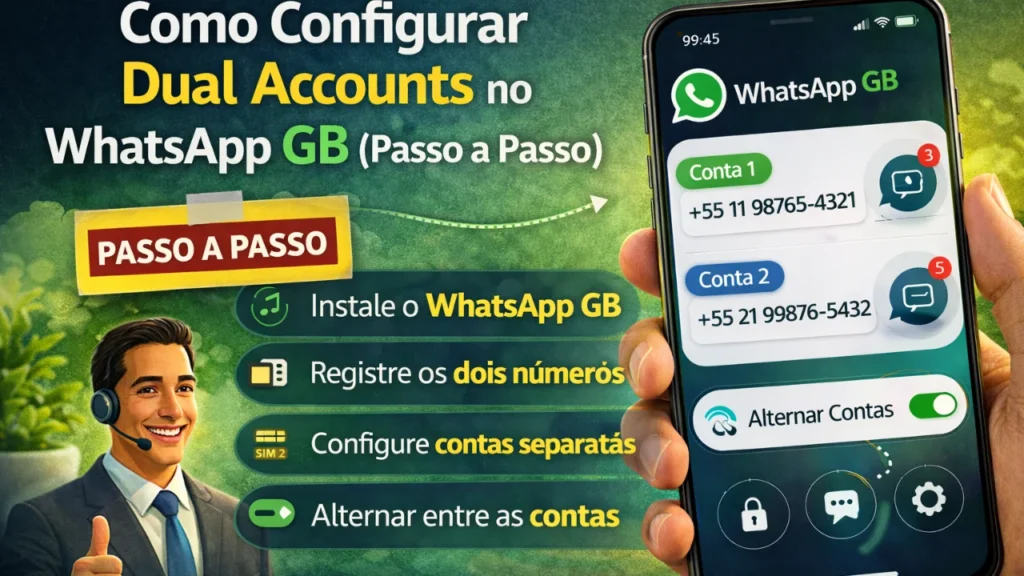 WhatsApp GB Dual Accounts
