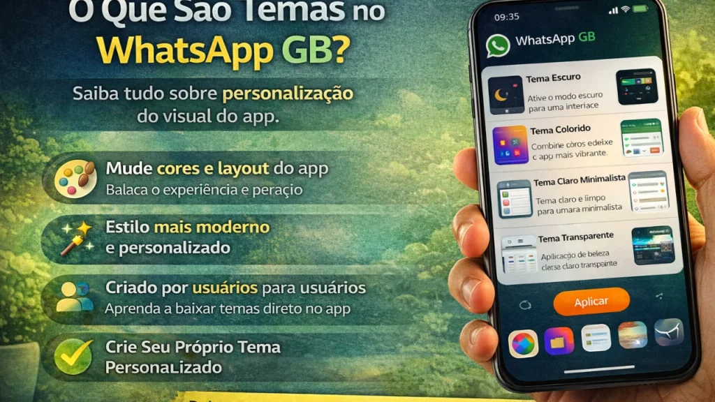 Temas no WhatsApp GB