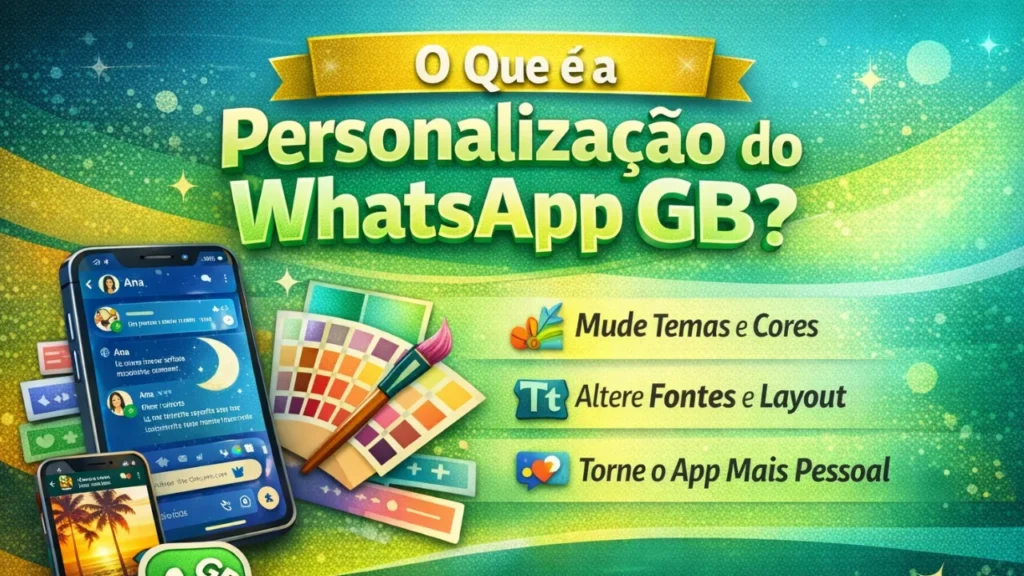 Personalização do WhatsApp GB