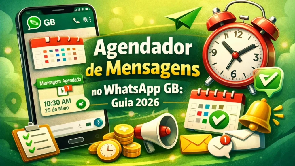 Agendador de Mensagens no WhatsApp GB