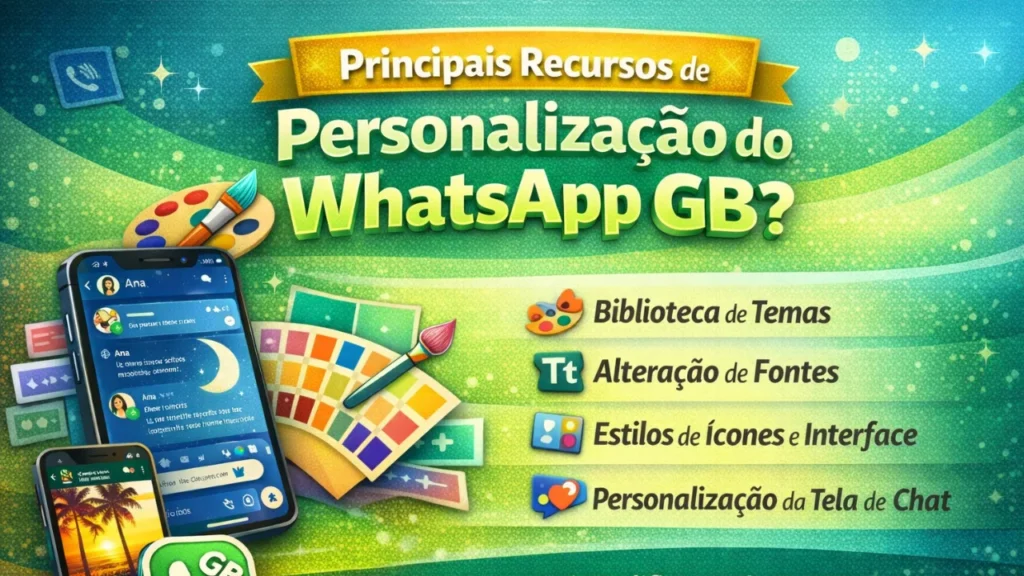 Personalização do WhatsApp GB