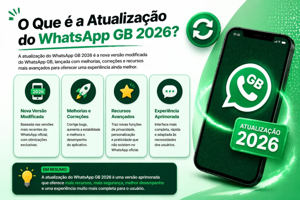 O Que é a Atualização do WhatsApp GB 2026?