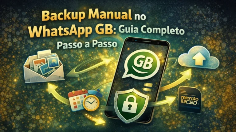 Backup Manual no WhatsApp GB: Guia Completo Passo a Passo