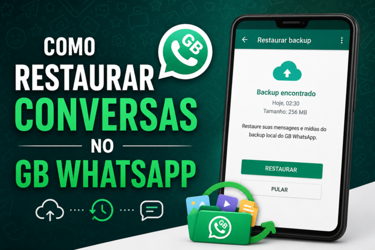 Como Restaurar Conversas no GB WhatsApp