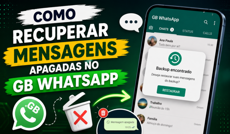 Como recuperar mensagens apagadas no GB WhatsApp